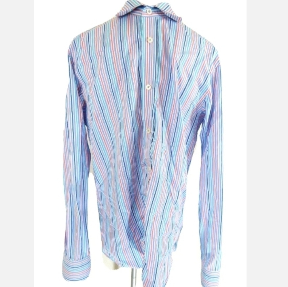 Bugatchi Uomo Striped Dress Shirt